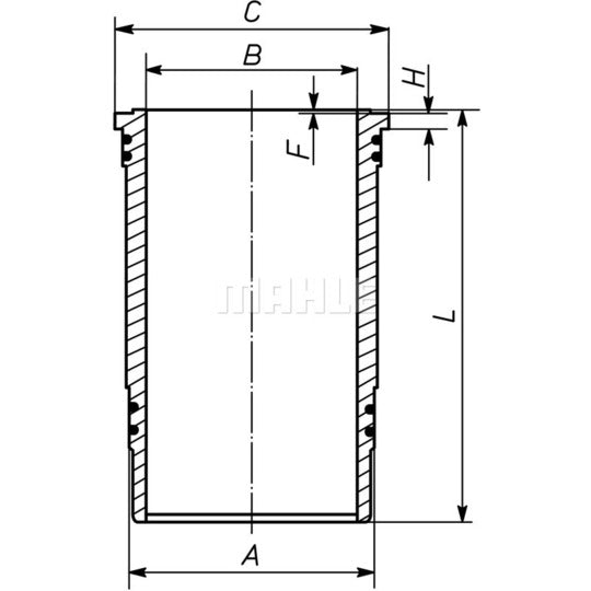 227 WN 37 01 Cylinder Sleeve