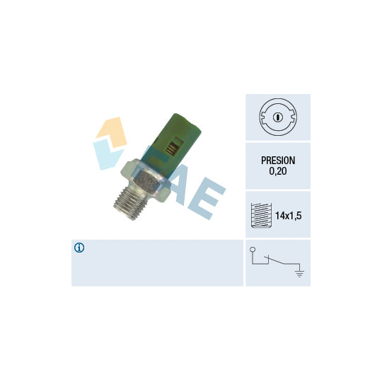 12630 Oil Pressure Switch