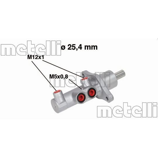 05-0543 Brake Master Cylinder