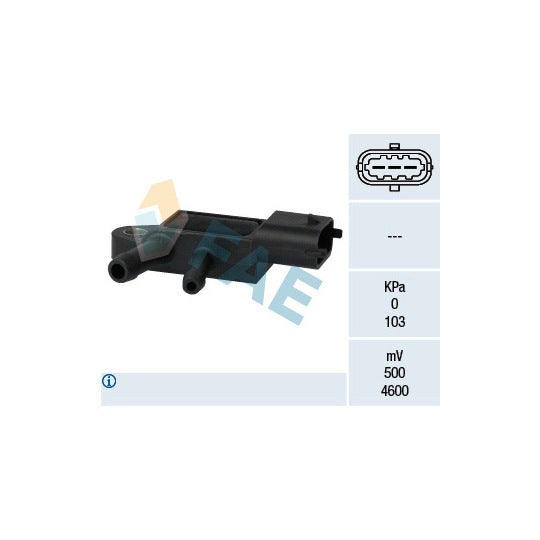 16107 Sensor, exhaust pressure