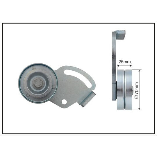 132-00 Belt Tensioner, v-ribbed belt