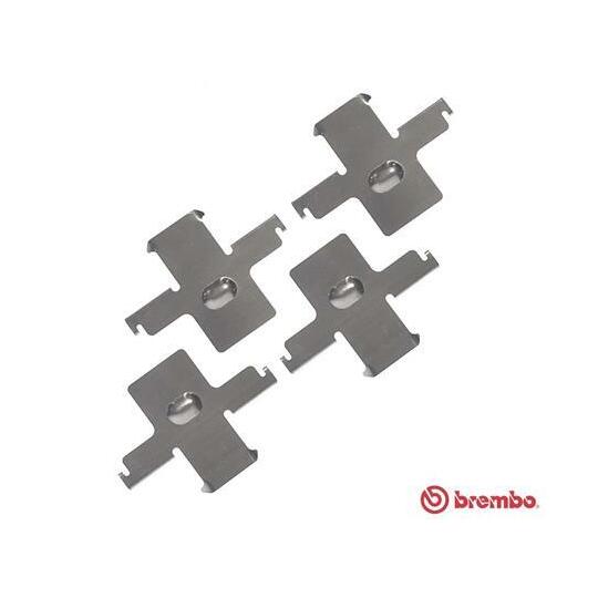 A 02 290 Accessory Kit, disc brake pad