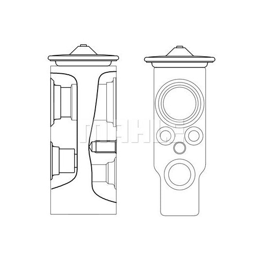 AVE 7 000S Expansion Valve, Air Conditioning