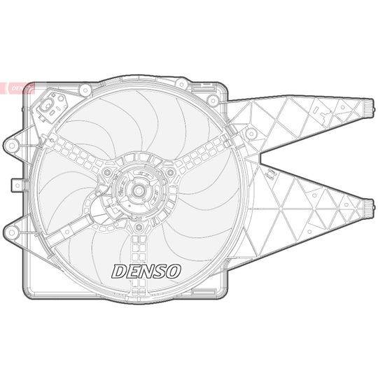 DER09092 Fan, radiator