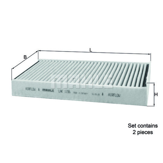 LAK 1156/S Filter, interior air