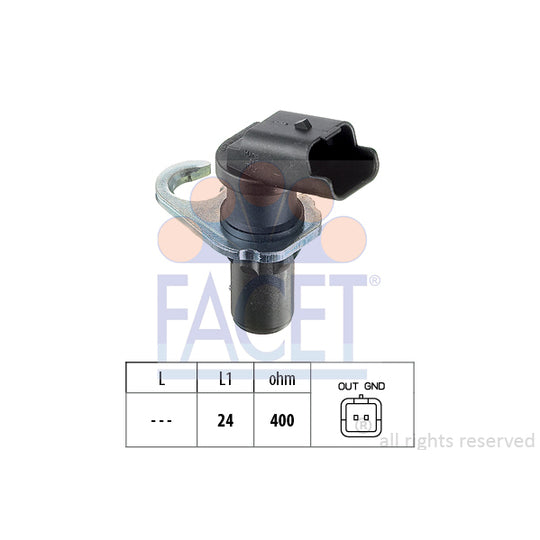 9.0258 Pulse Sensor, flywheel