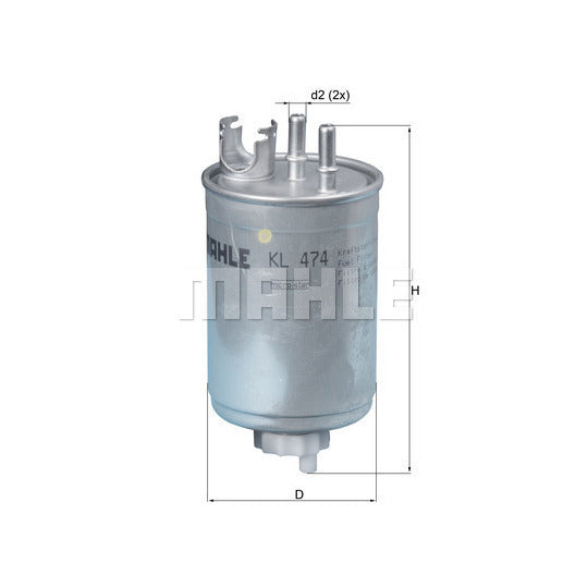 KL 474 Fuel filter