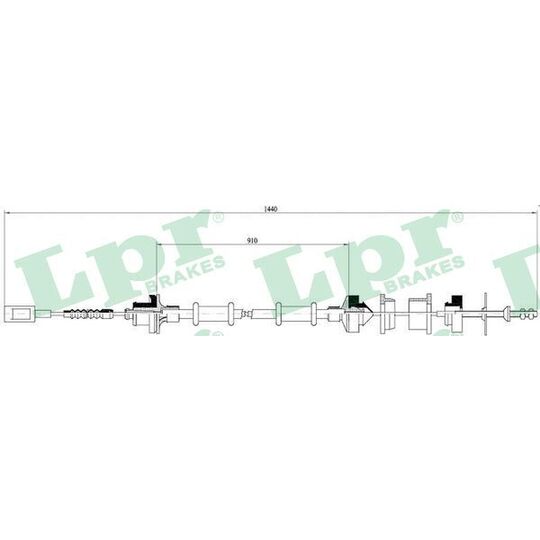 C0059C Clutch Cable