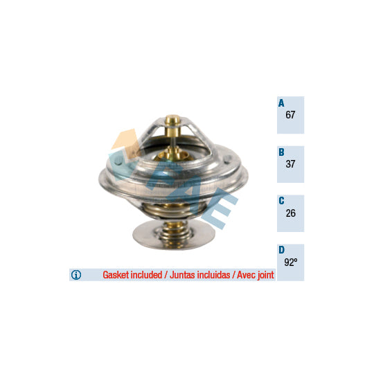 5302692 Thermostat, coolant
