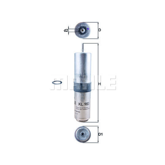 KL 983D Fuel filter