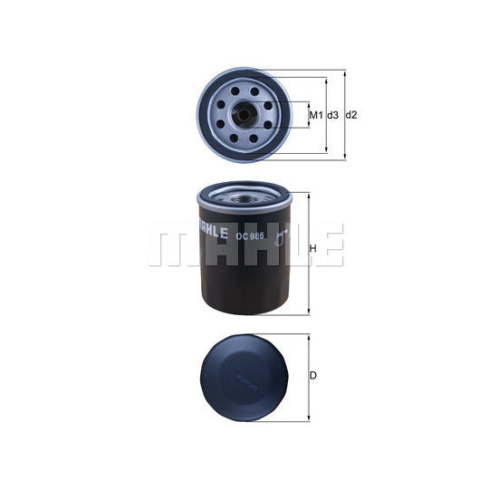 OC 986 Oil filter