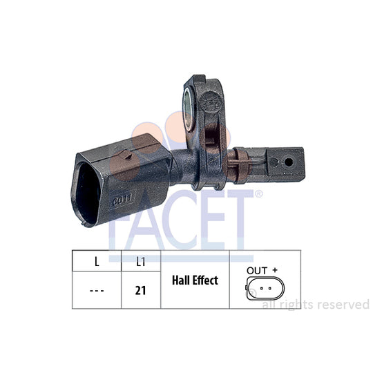 21.0011 Sensor, wheel speed