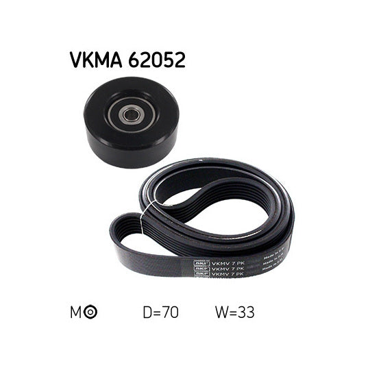 VKMA 62052 V-Ribbed Belt Set