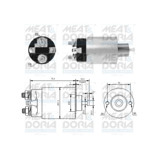 46167 Solenoid Switch, starter