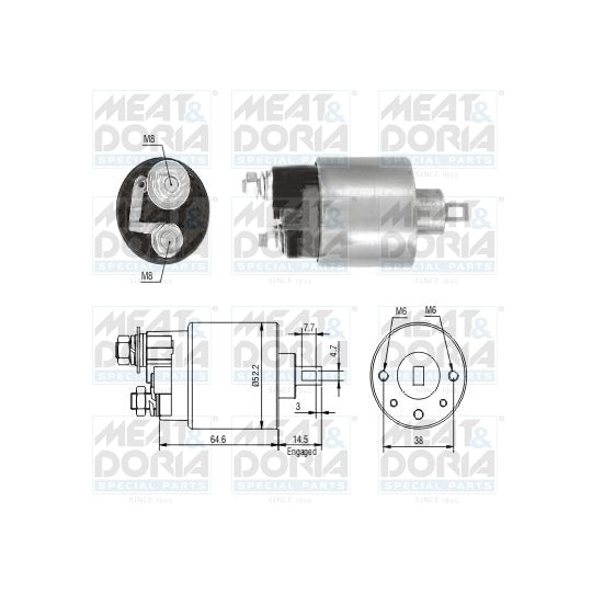 46235 Solenoid Switch, starter