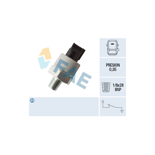 12549 Oil Pressure Switch