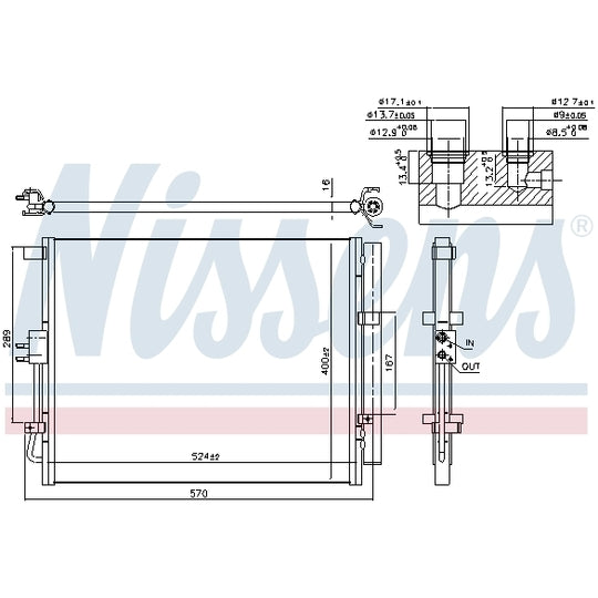 941133 Condenser, air conditioning