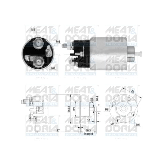 46157 Solenoid Switch, starter
