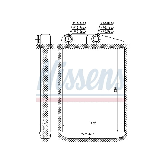 73989 Heat Exchanger, interior heating