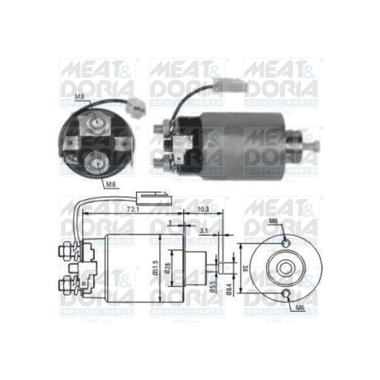 46114 Solenoid Switch, starter