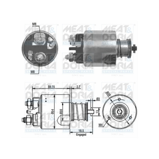 46087 Solenoid Switch, starter