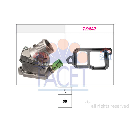 7.8606 Thermostat, coolant