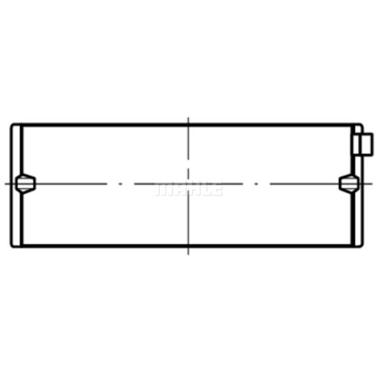 037 HL 21040 025 Crankshaft Bearings