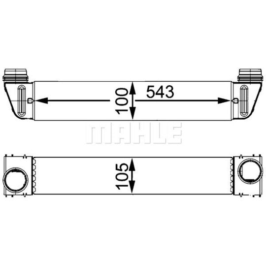 CI 79 000S Intercooler, charger
