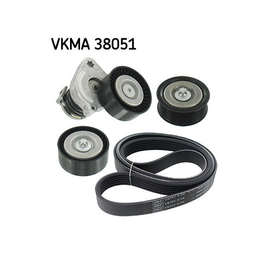 VKMA 38051 V-Ribbed Belt Set