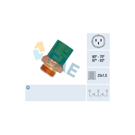 38165 Temperature Switch, radiator fan