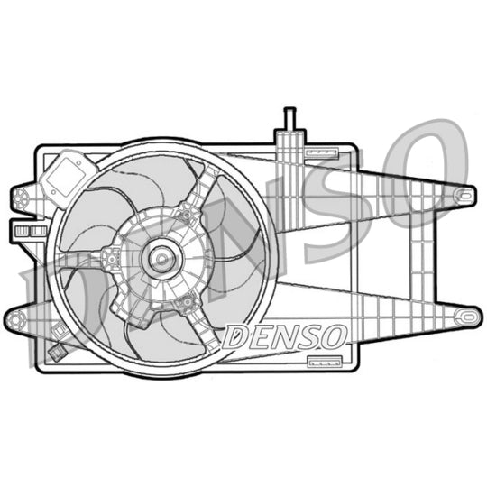 DER09040 Fan, radiator