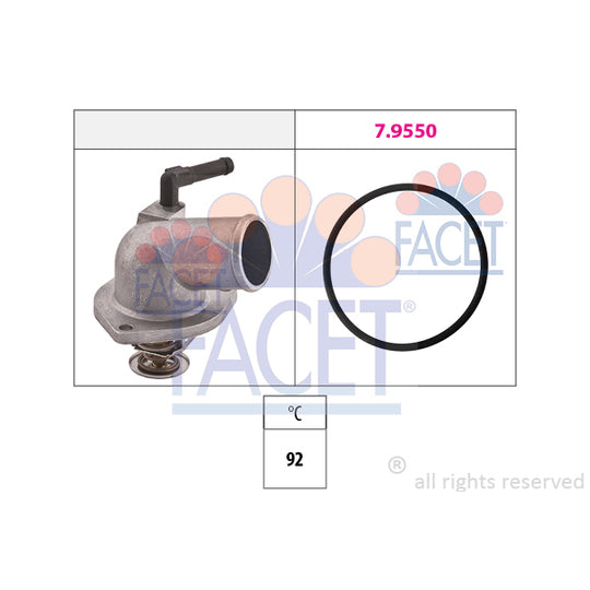 7.8157 Thermostat, coolant