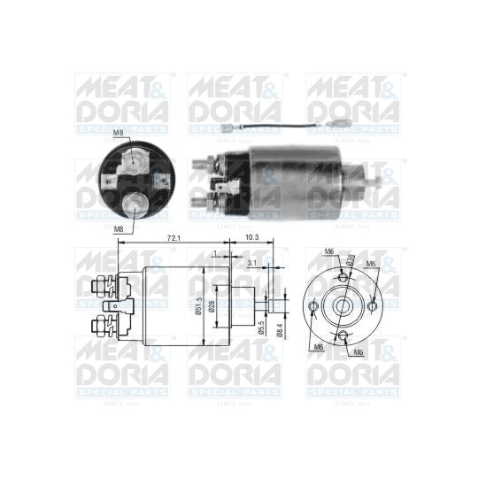 46282 Solenoid Switch, starter