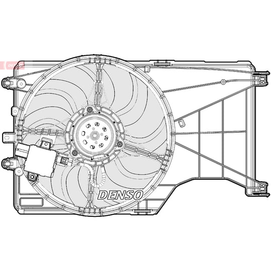 DER20001 Fan, radiator