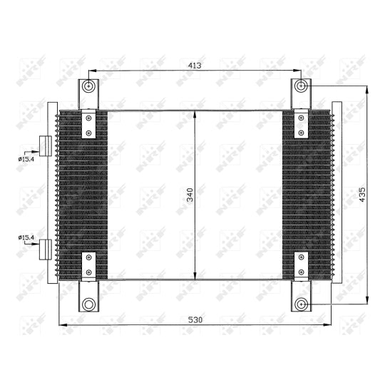 35501 Condenser, air conditioning
