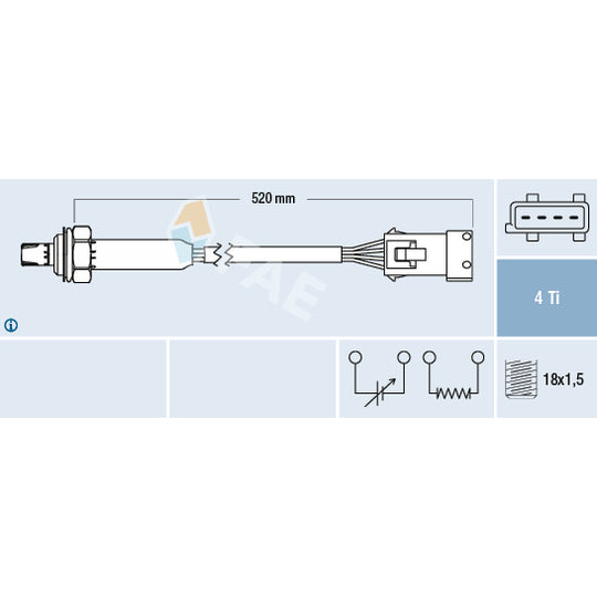 77188 Lambda Sensor