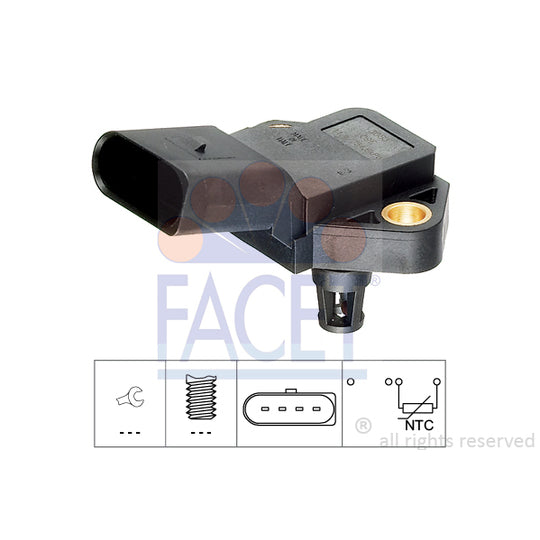 10.4040 Sender Unit, intake air temperature