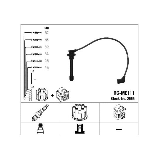 2555 Ignition Cable Kit