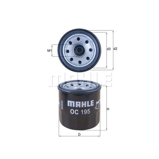 OC 195 Oil filter