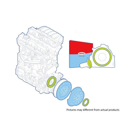 19135797 Shaft Seal Set, clutch