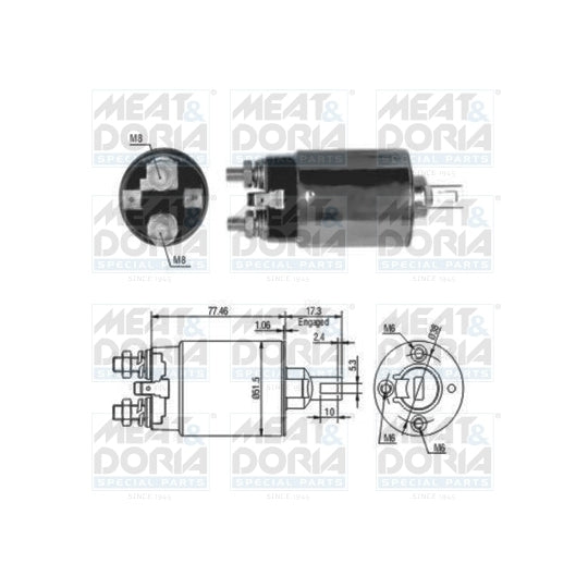 46057 Solenoid Switch, starter