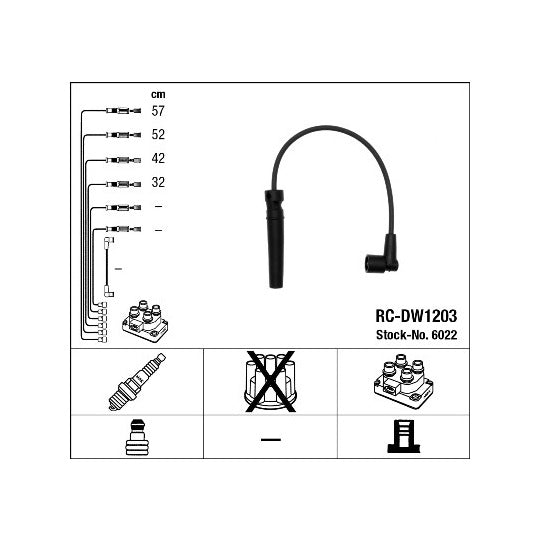6022 Ignition Cable Kit
