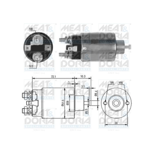 46027 Solenoid Switch, starter