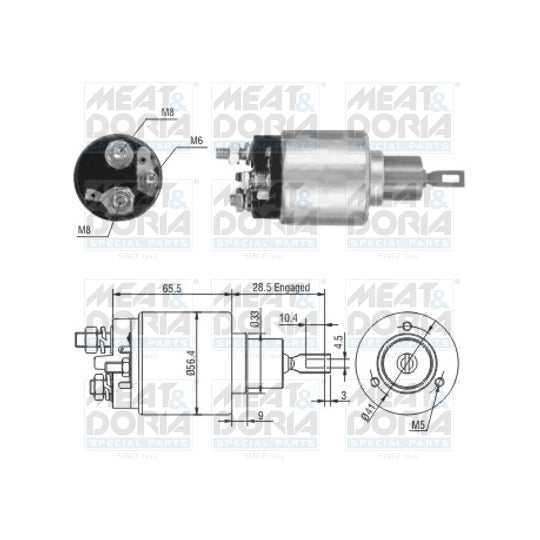 46164 Solenoid Switch, starter