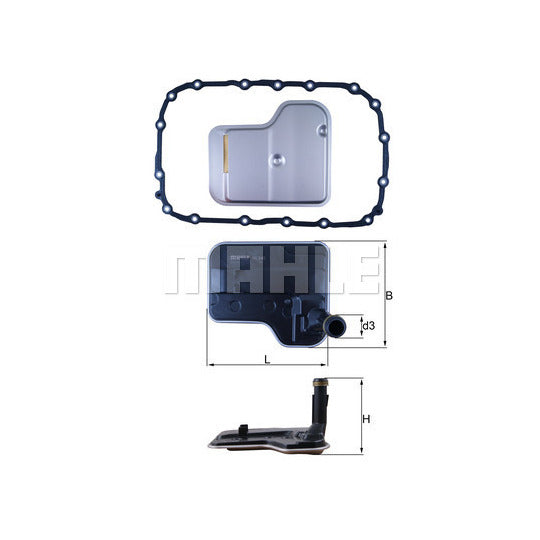 HX 240D Hydraulic Filter, automatic transmission