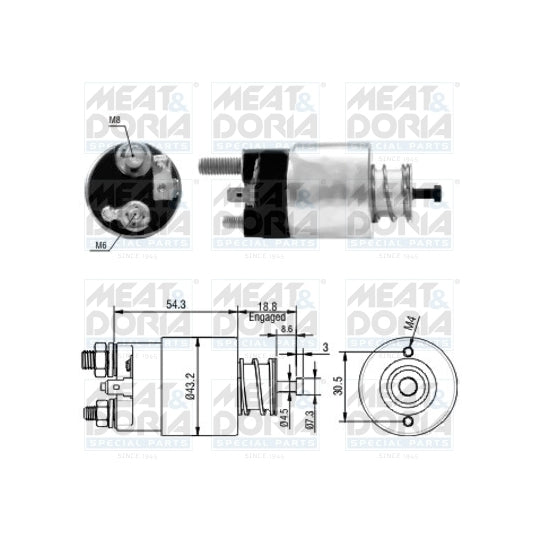 46135 Solenoid Switch, starter