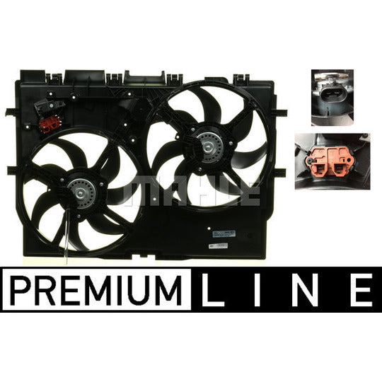 CFF 230 000P Fan, radiator