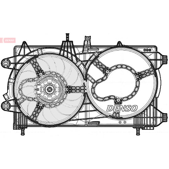 DER13012 Fan, radiator