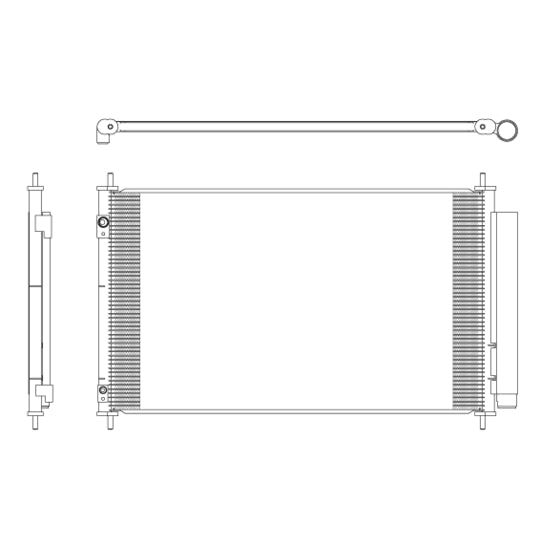 350321 Condenser, air conditioning