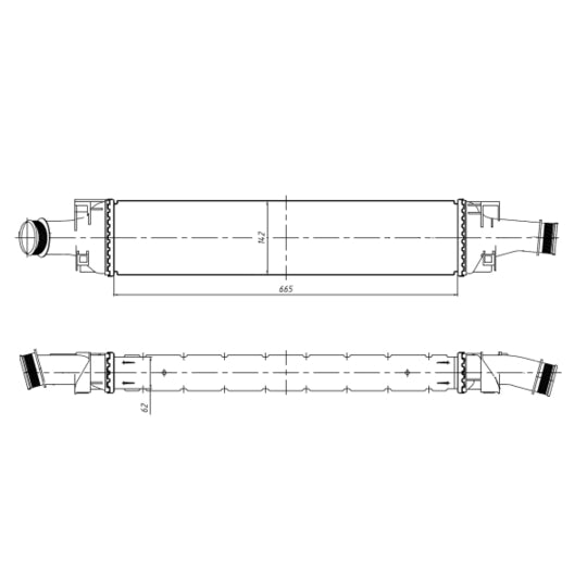 309046 Intercooler, charger